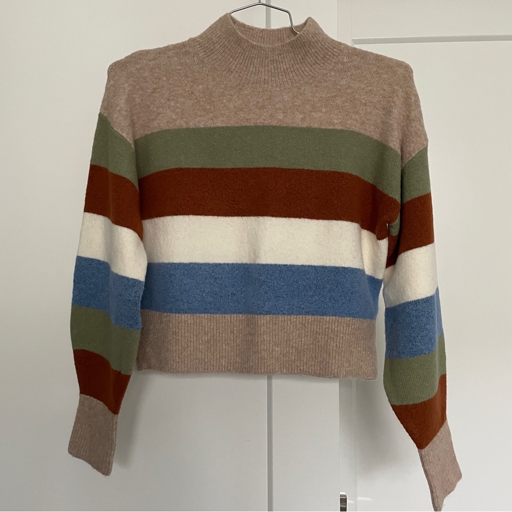 & Other Stories Mock Neck Sweater